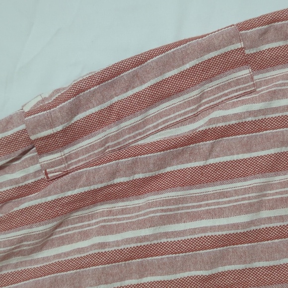 Roxy Under the Cali Sun Striped Mini Dress, Color Baked Clay Size S - Picture 8 of 16